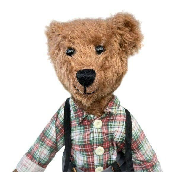 Vintage Coca Cola Cubby Bear‎ Heirloom Collectible Brown B0152 - Picture 5 of 11